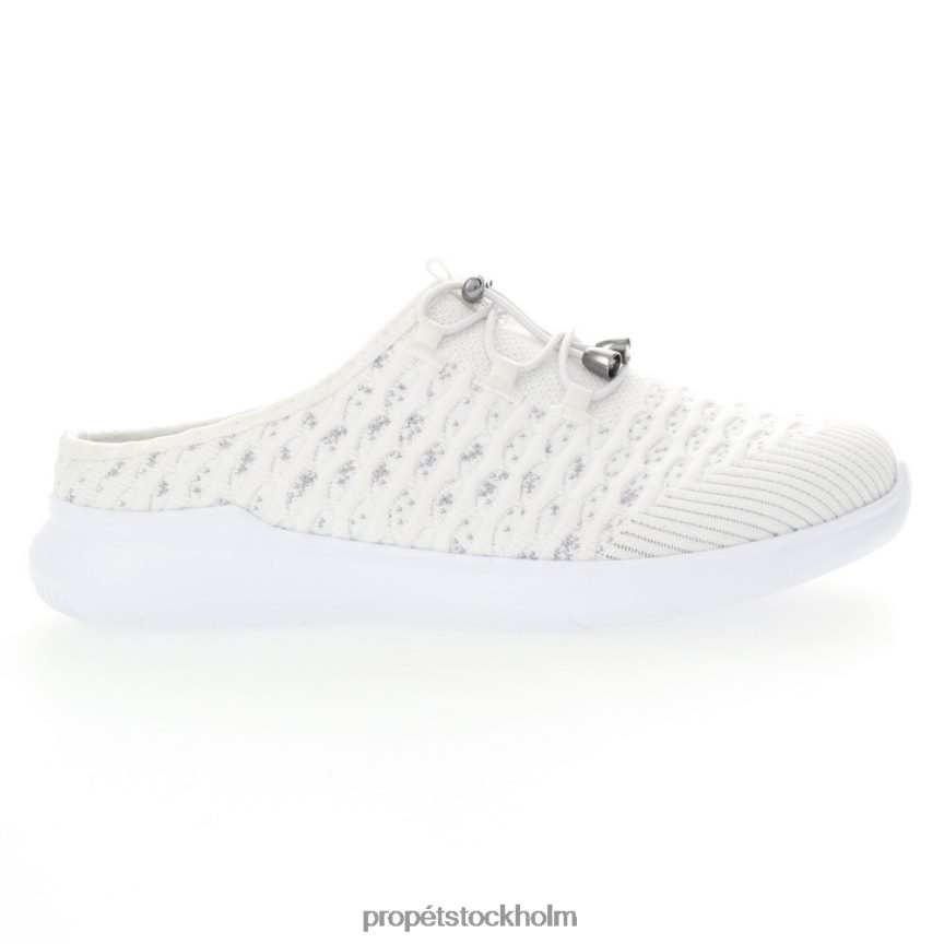 energisk kvinnor Propet 86NJ0H101 resebunden rutschkana babyblå/svart/grå/vit tusensköna