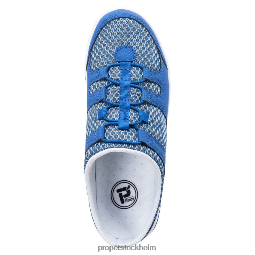 energisk kvinnor Propet 86NJ0H104 reseaktiv rutschbana svart/blå/grå/sand