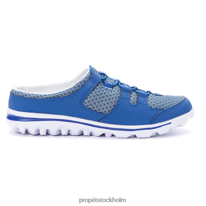 energisk kvinnor Propet 86NJ0H104 reseaktiv rutschbana svart/blå/grå/sand