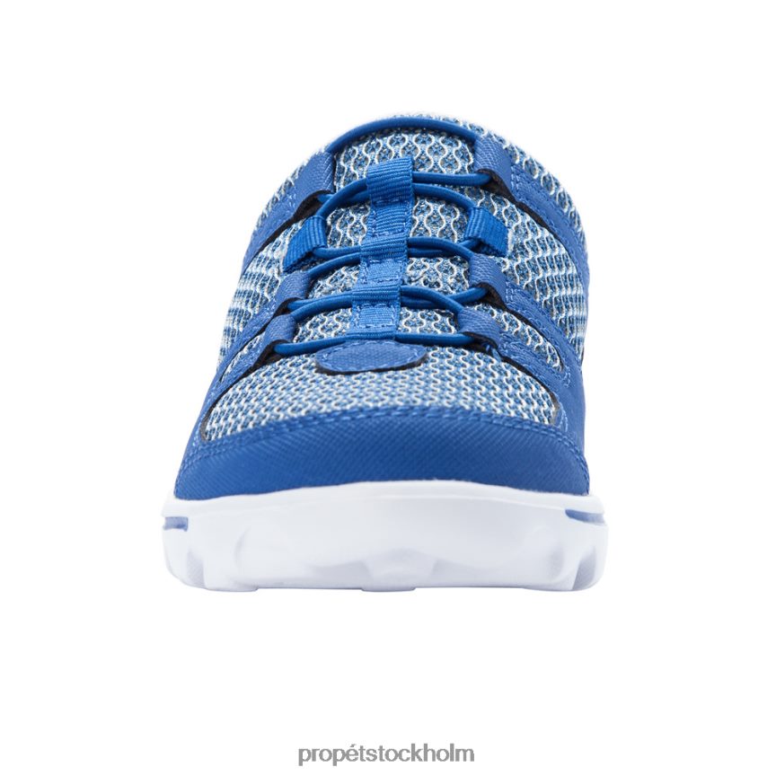 energisk kvinnor Propet 86NJ0H104 reseaktiv rutschbana svart/blå/grå/sand