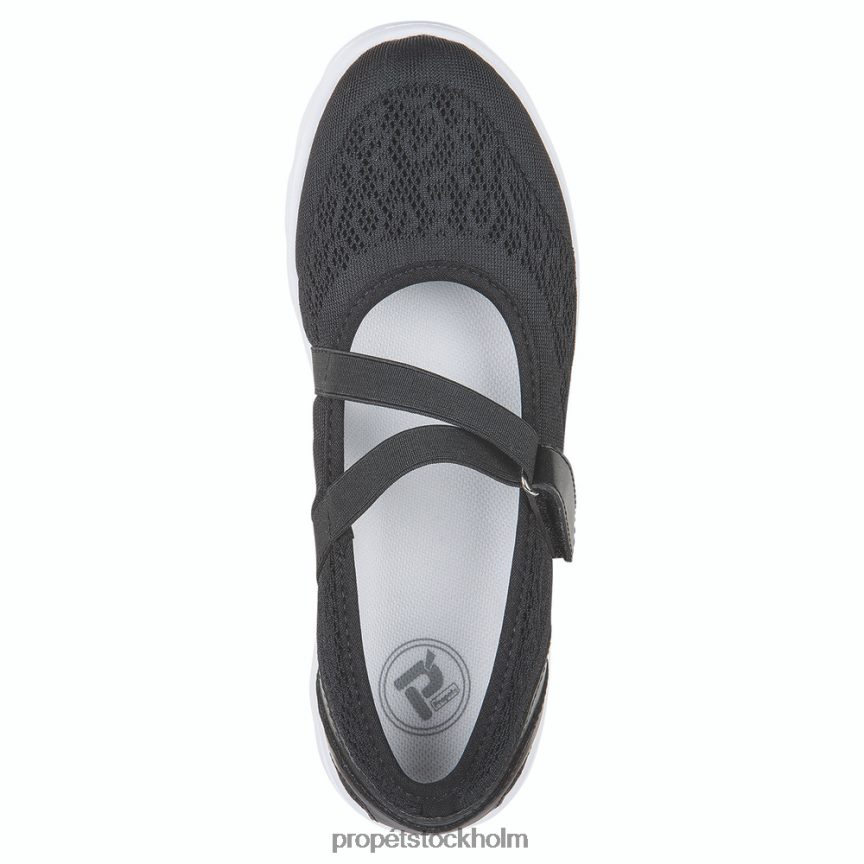 energisk kvinnor Propet 86NJ0H106 reseaktiv mary jane svart/honung/marinblå/silver/vit