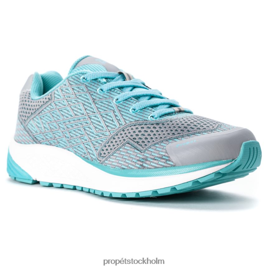 energisk kvinnor Propet 86NJ0H91 ett grå mint/svart silver/blått silver
