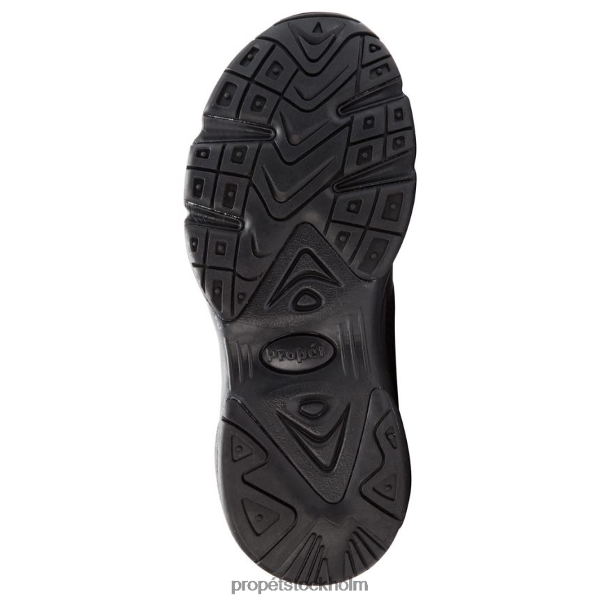 energisk kvinnor Propet 86NJ0H92 stabilitet x rem svart/svart bär/lit grå