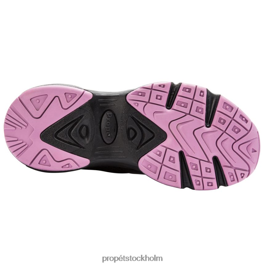 energisk kvinnor Propet 86NJ0H93 stabilitet x svart/lt grått/svart bär