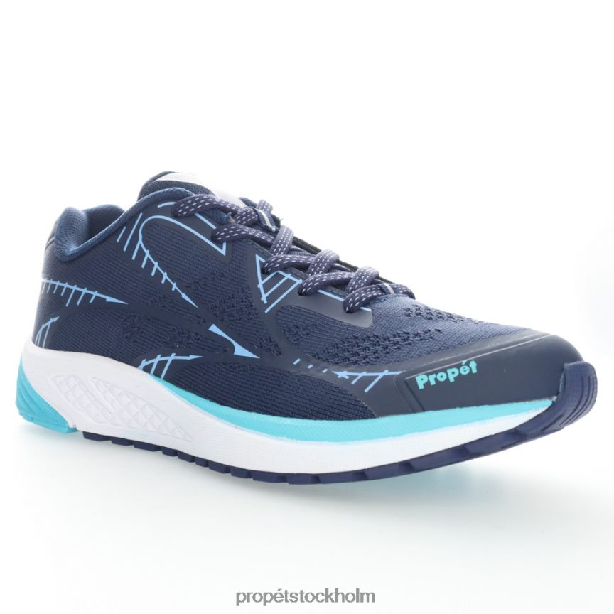 energisk kvinnor Propet 86NJ0H94 en lt grå bär/svart grå/lavendel grå/marinblå/röd/blå