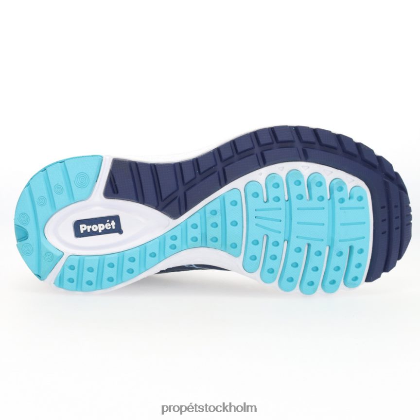 energisk kvinnor Propet 86NJ0H94 en lt grå bär/svart grå/lavendel grå/marinblå/röd/blå