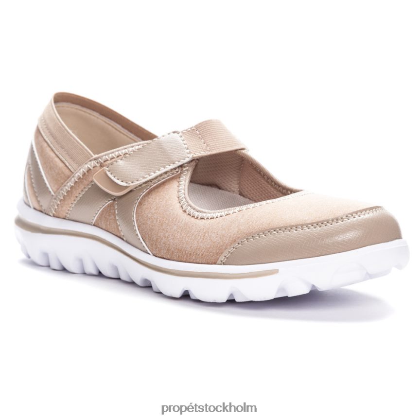 energisk kvinnor Propet 86NJ0H95 onalee helt svart slät/beige