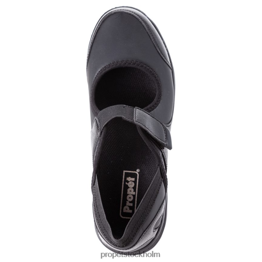 energisk kvinnor Propet 86NJ0H95 onalee helt svart slät/beige