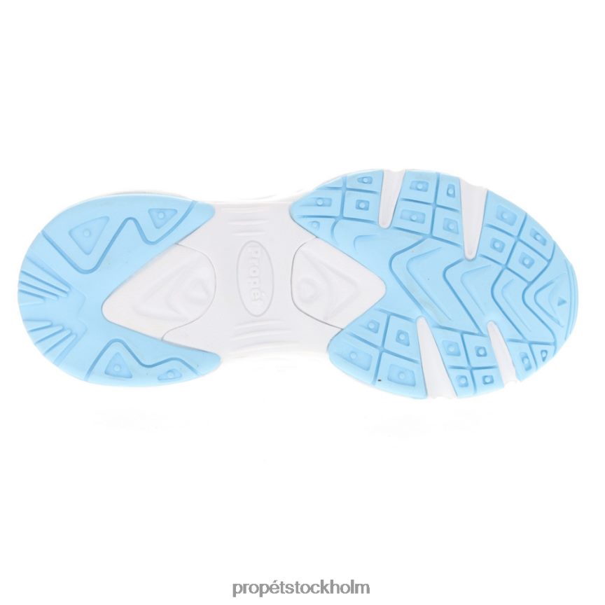 energisk kvinnor Propet 86NJ0H97 stabilitetsrullator svart/vit/vit lt blå/vit rosa