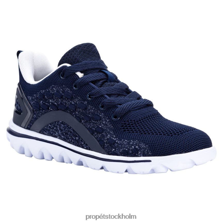 energisk kvinnor Propet 86NJ0H98 travelactiv axiell svart lila/grå lila/marinvit/taupe persika