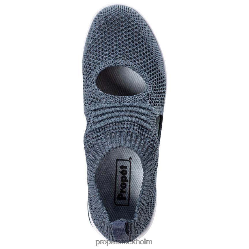 energisk kvinnor Propet 86NJ0H99 travelactive avid svart/denim/ljusgrå/rosa röd