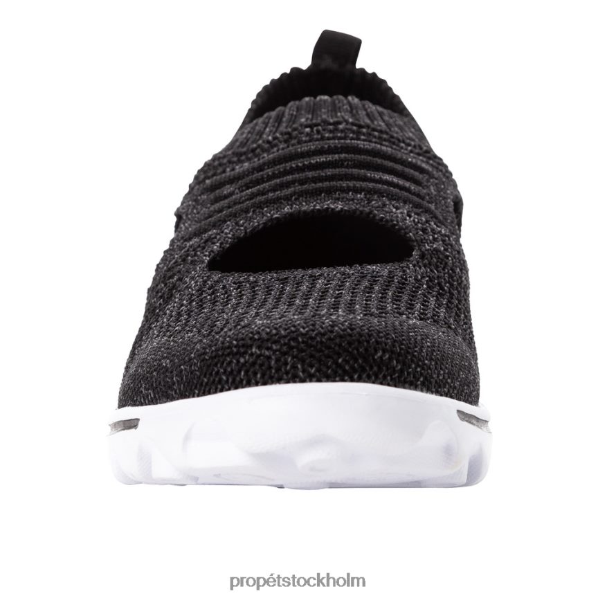 energisk kvinnor Propet 86NJ0H99 travelactive avid svart/denim/ljusgrå/rosa röd