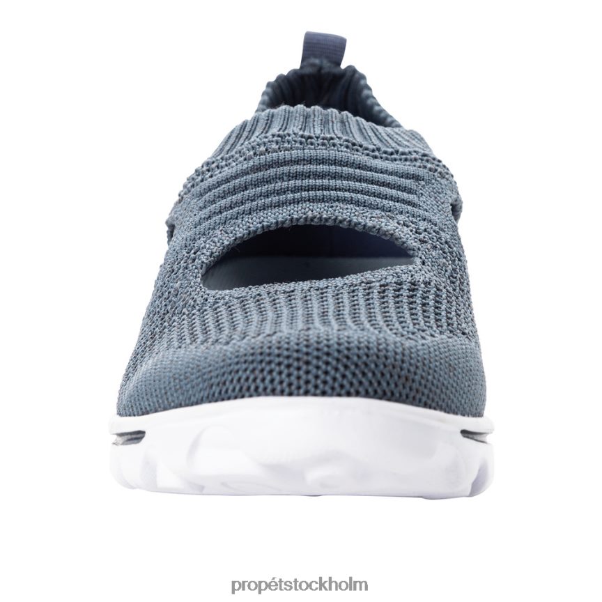 energisk kvinnor Propet 86NJ0H99 travelactive avid svart/denim/ljusgrå/rosa röd