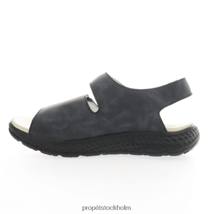 uppfriskande kvinnor Propet 86NJ0H127 travelactive scottsdale svart/grå