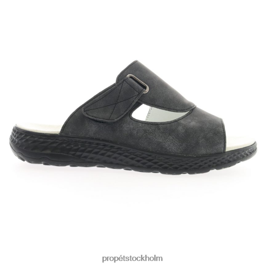 uppfriskande kvinnor Propet 86NJ0H128 travelactive sedona svart/lt blått/ostron