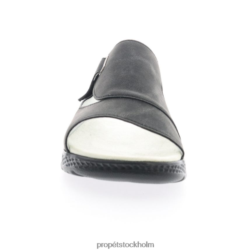 uppfriskande kvinnor Propet 86NJ0H128 travelactive sedona svart/lt blått/ostron