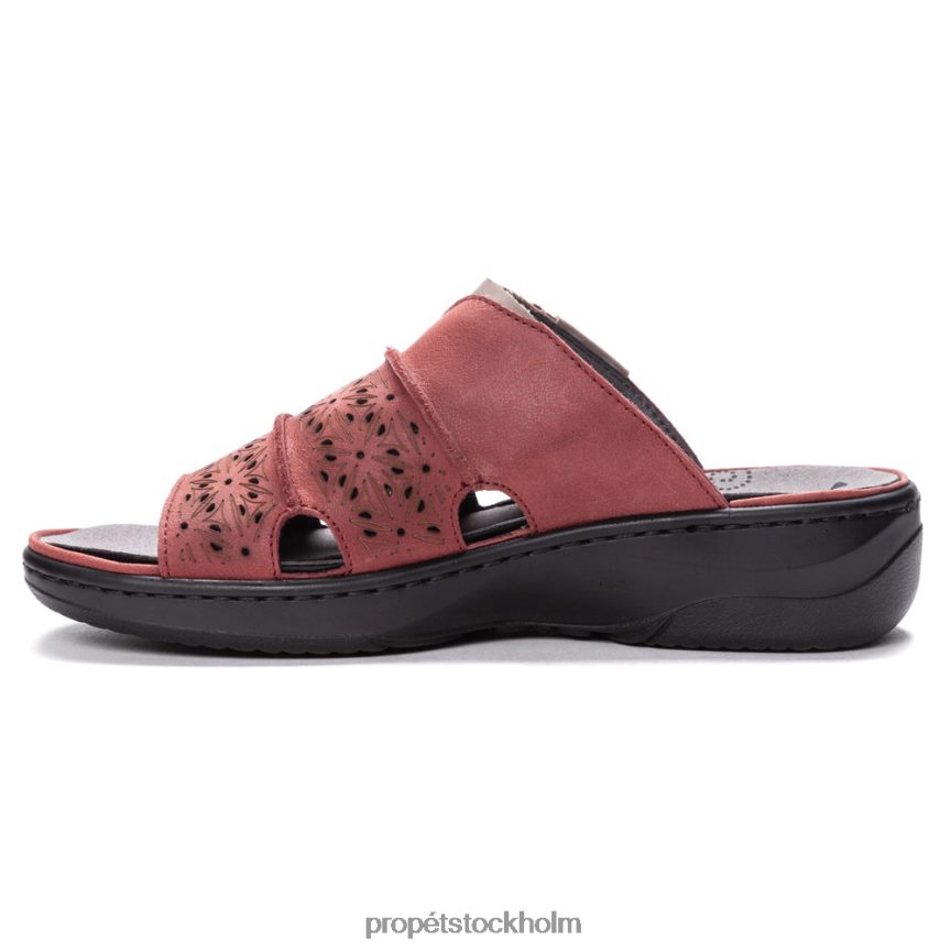 uppfriskande kvinnor Propet 86NJ0H134 gertie beige/svart/vinröd