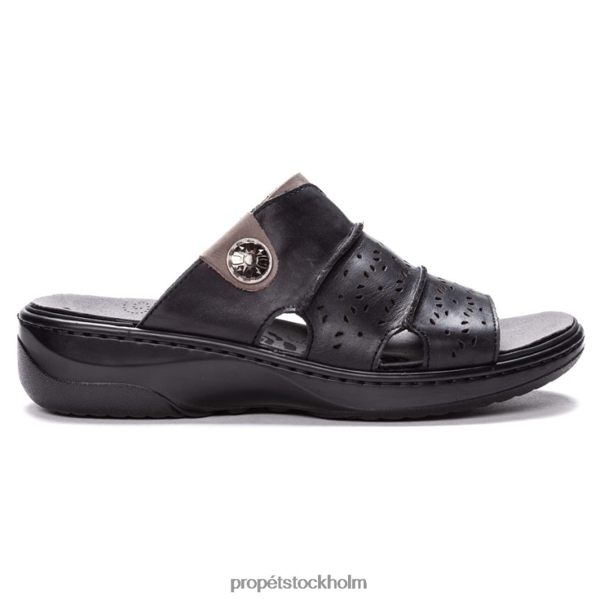 uppfriskande kvinnor Propet 86NJ0H134 gertie beige/svart/vinröd