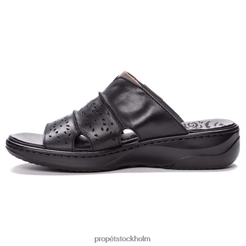 uppfriskande kvinnor Propet 86NJ0H134 gertie beige/svart/vinröd