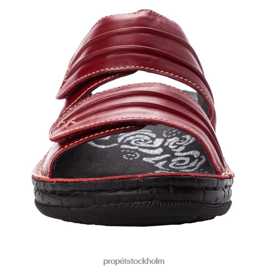 uppfriskande kvinnor Propet 86NJ0H135 juni svart/denim/röd/brun