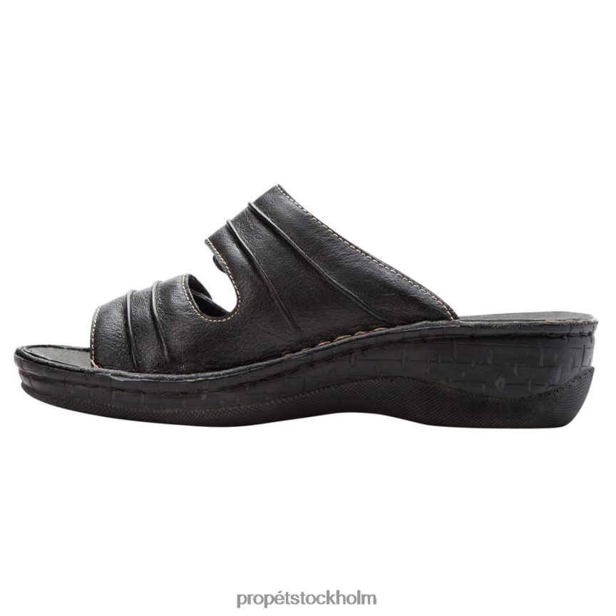 uppfriskande kvinnor Propet 86NJ0H135 juni svart/denim/röd/brun