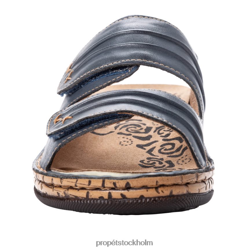 uppfriskande kvinnor Propet 86NJ0H135 juni svart/denim/röd/brun