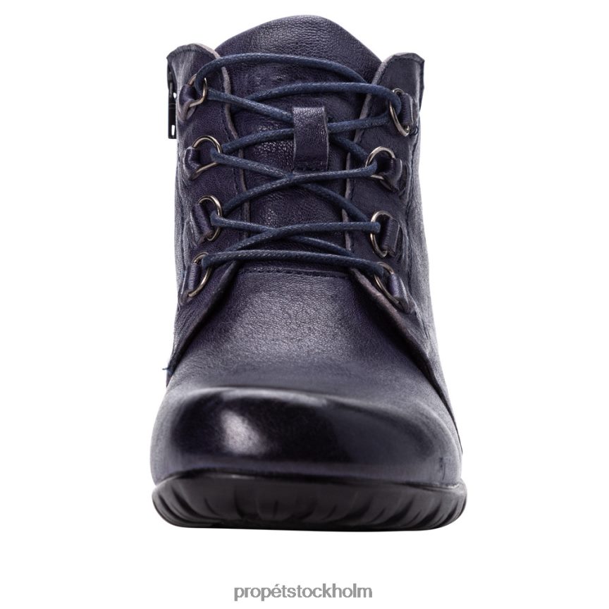 snygg kvinnor Propet 86NJ0H110 delaney läder svart/brun/marinblå