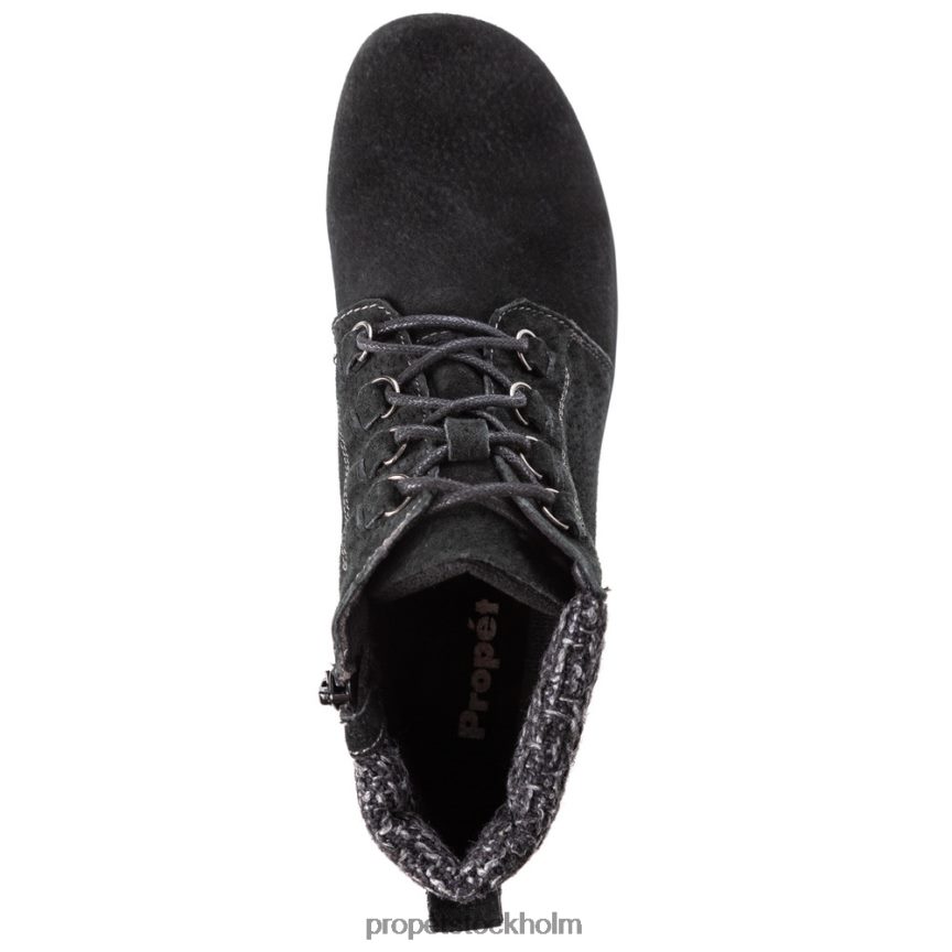 snygg kvinnor Propet 86NJ0H121 delaney mocka brun/svart mocka/grå/marinblå