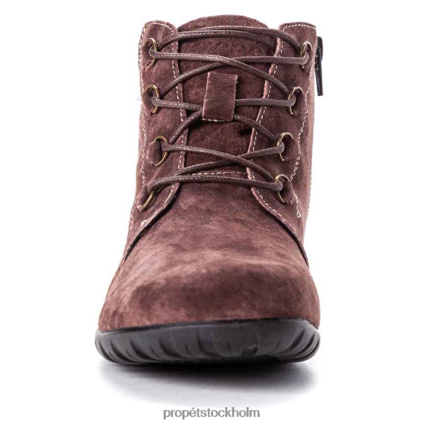 snygg kvinnor Propet 86NJ0H121 delaney mocka brun/svart mocka/grå/marinblå