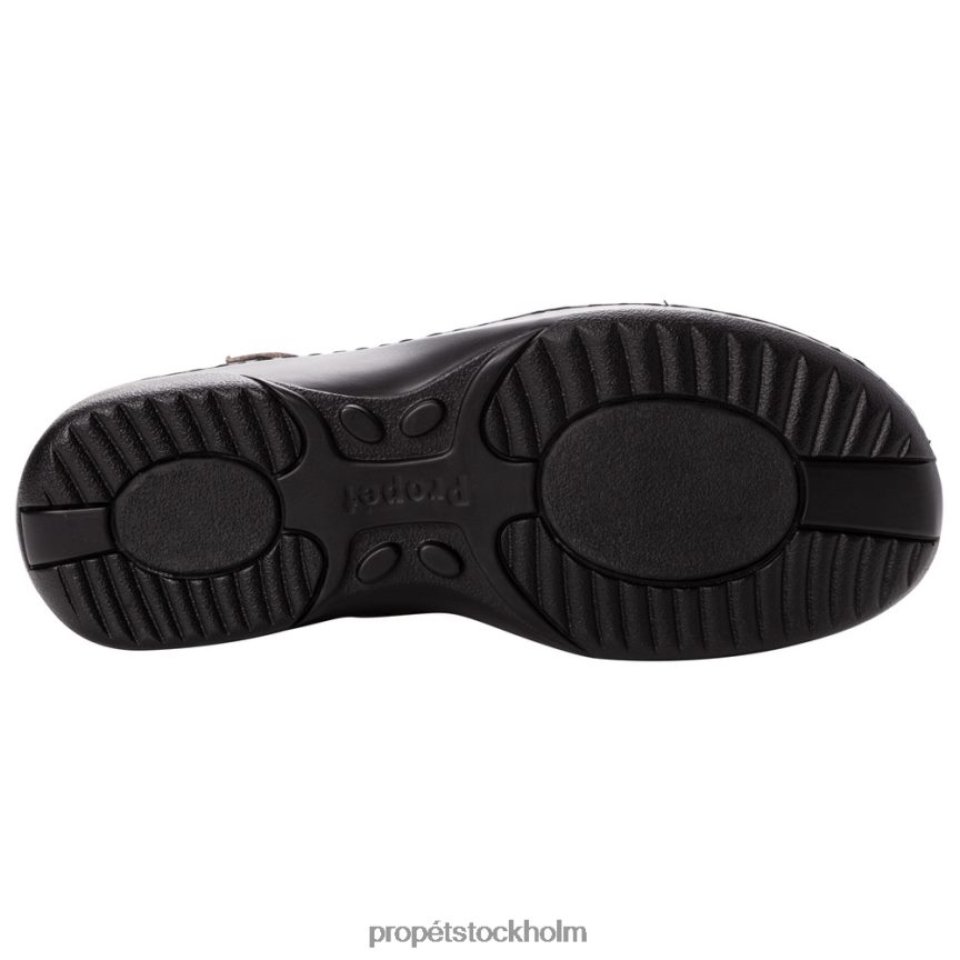 mysigt kvinnor Propet 86NJ0H154 golda svart/grå/teak