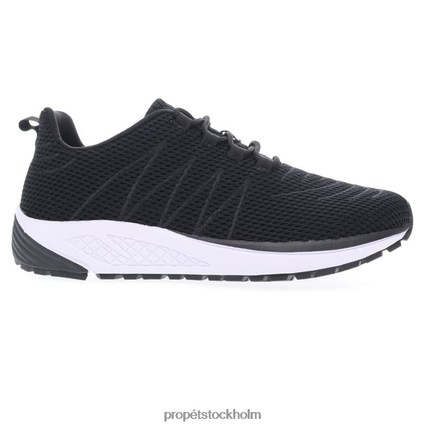 energisk män Propet 86NJ0H10 turstickning svart/mörkgrå/marinblå