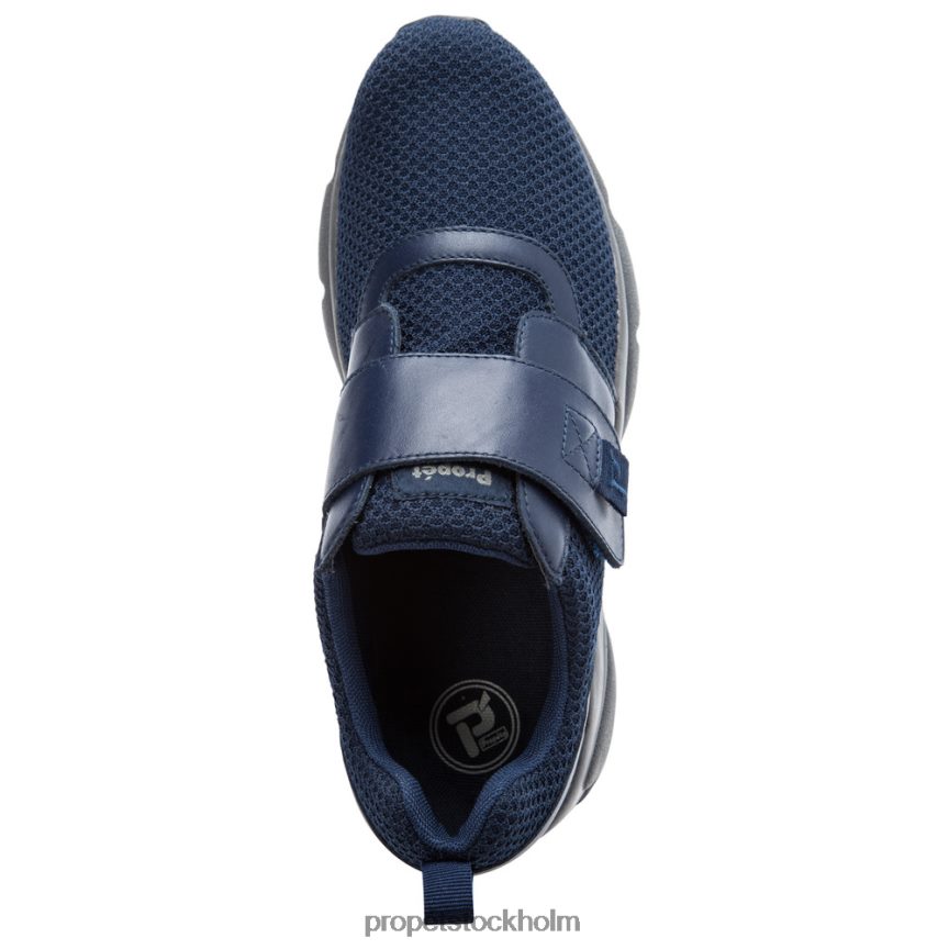 energisk män Propet 86NJ0H11 stabilitet x rem svart/lit grå/marinblå