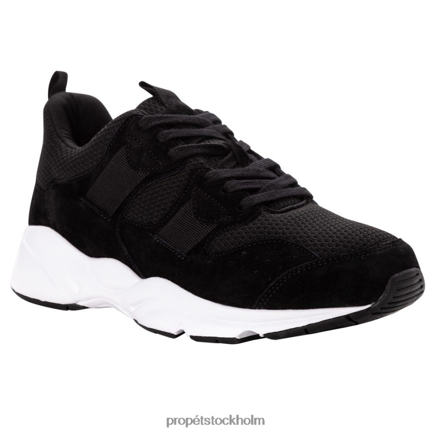 energisk män Propet 86NJ0H13 stabilitetsskikt svart/marinblå