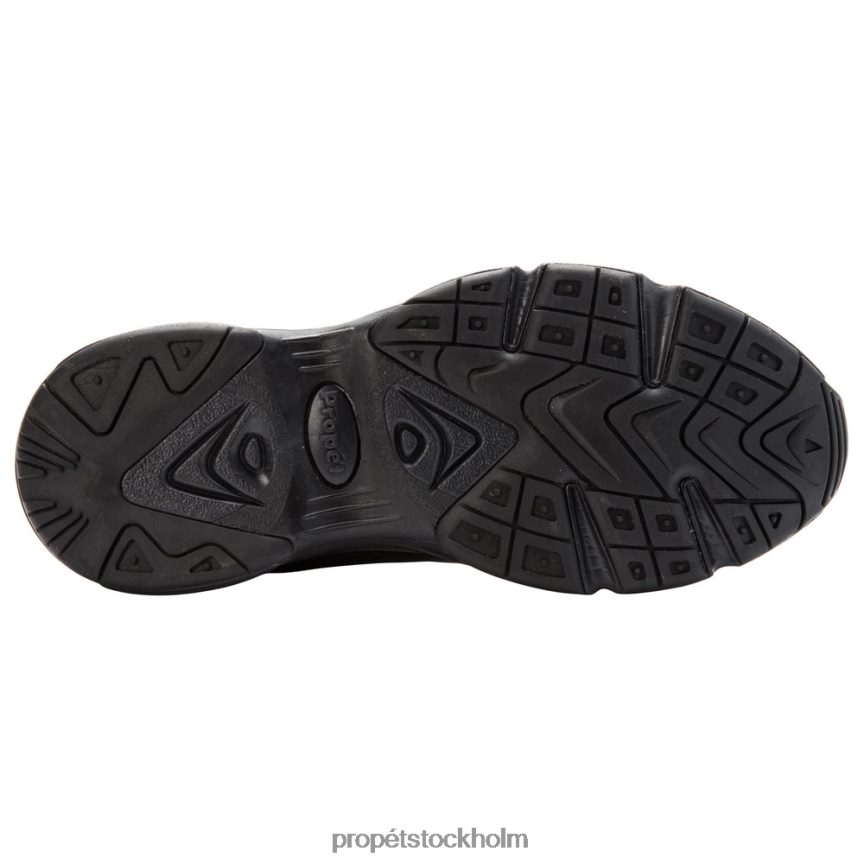 energisk män Propet 86NJ0H14 stabilitet x svart/mörkgrå/lit grå