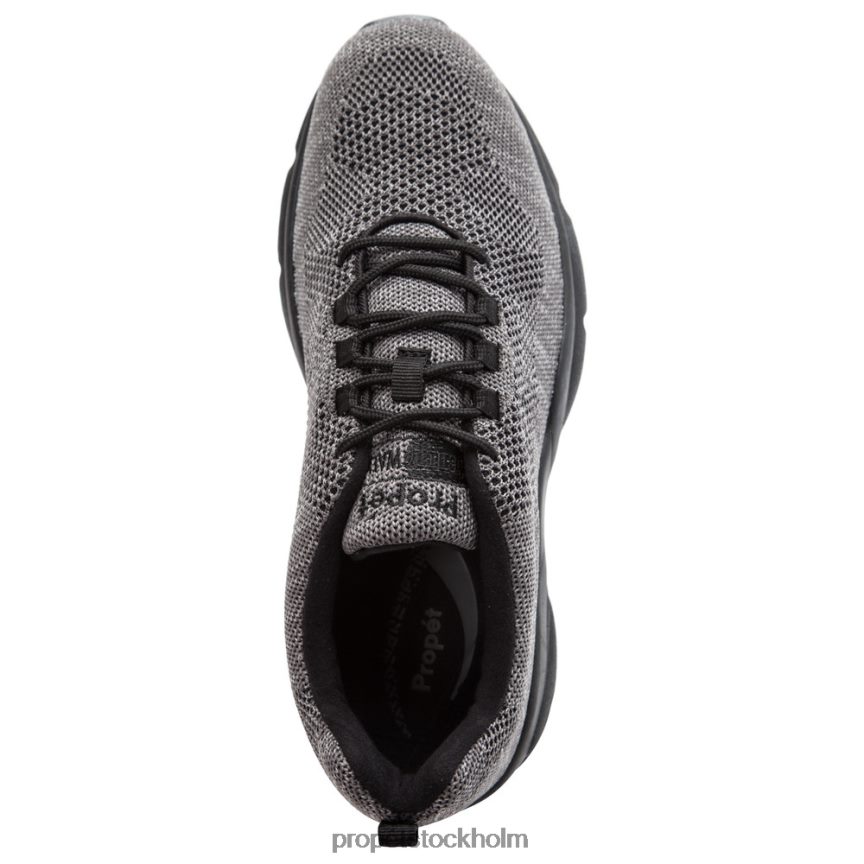 energisk män Propet 86NJ0H15 stabilitet fluga svart/mörkgrå ljusgrå/maringrå