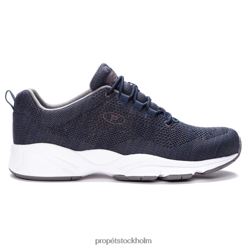 energisk män Propet 86NJ0H15 stabilitet fluga svart/mörkgrå ljusgrå/maringrå