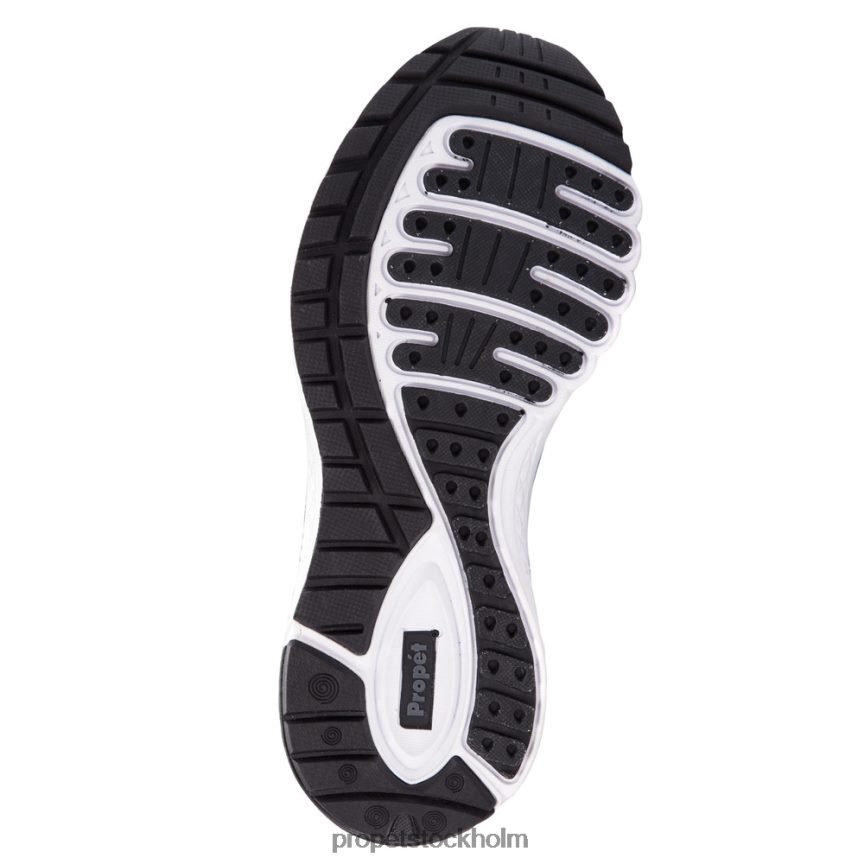 energisk män Propet 86NJ0H8 ett rödgrå/svart silver/maringrå