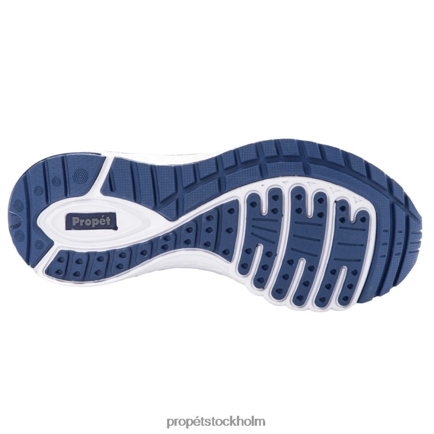 energisk män Propet 86NJ0H8 ett rödgrå/svart silver/maringrå