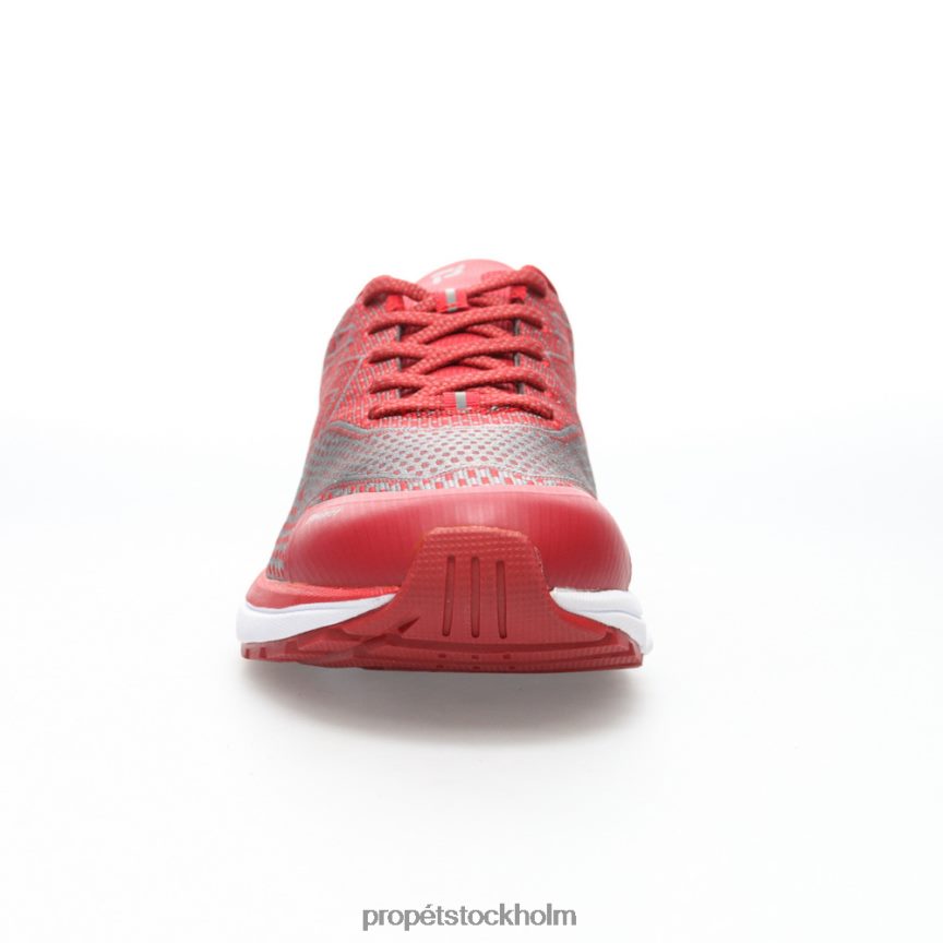 energisk män Propet 86NJ0H8 ett rödgrå/svart silver/maringrå