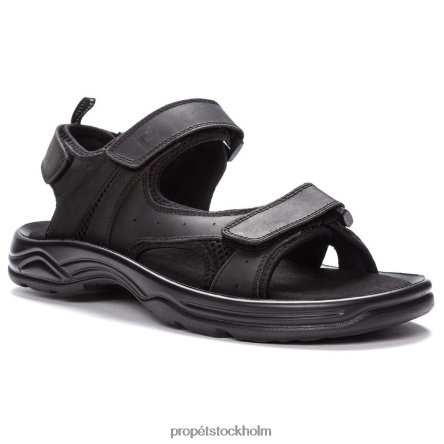 uppfriskande män Propet 86NJ0H71 daytona svart/brun/oliv