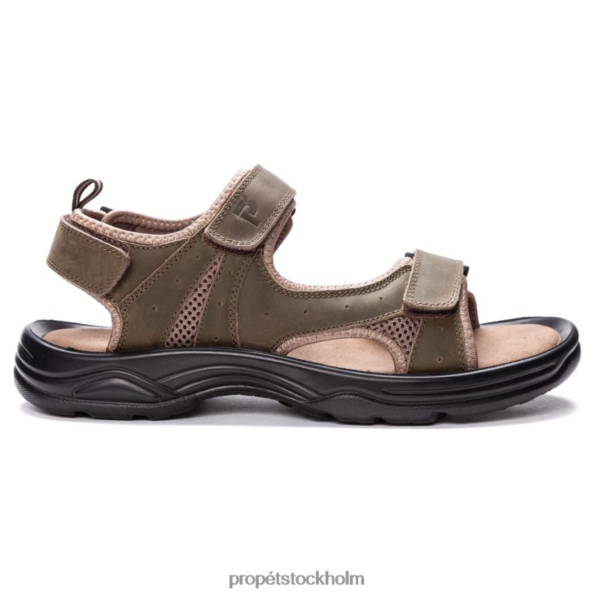 uppfriskande män Propet 86NJ0H71 daytona svart/brun/oliv