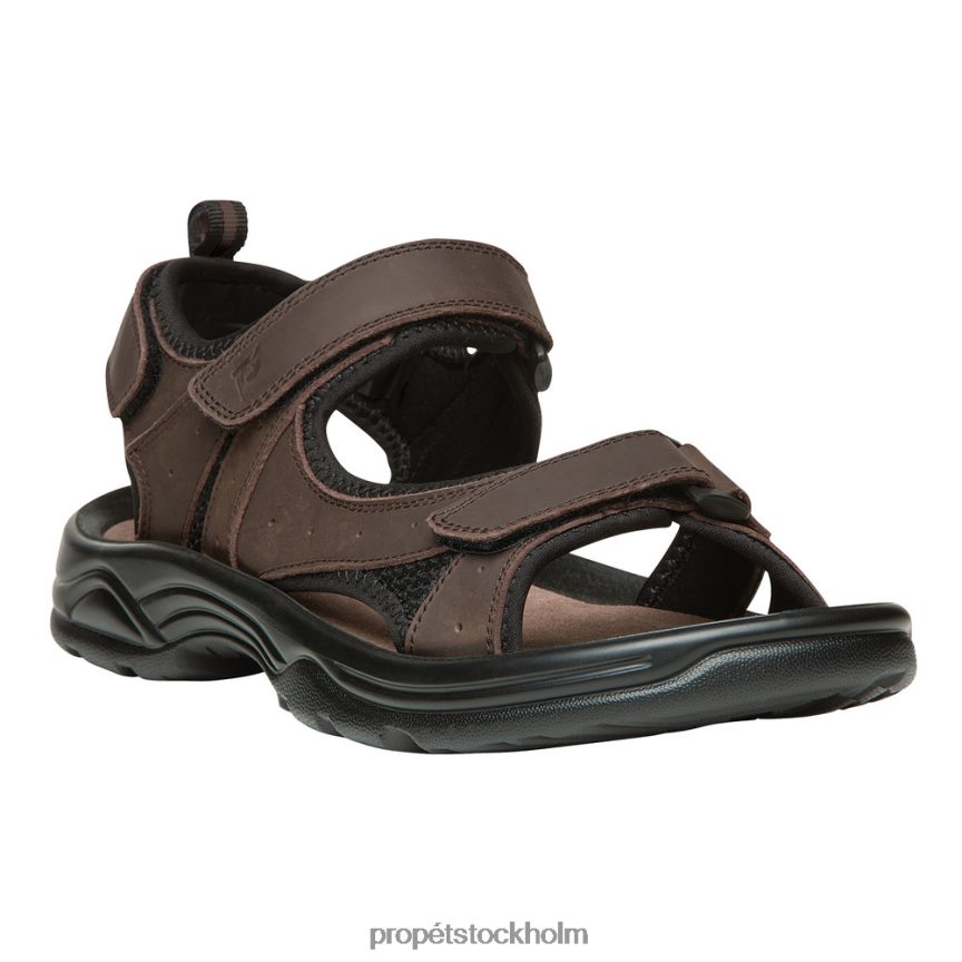 uppfriskande män Propet 86NJ0H71 daytona svart/brun/oliv