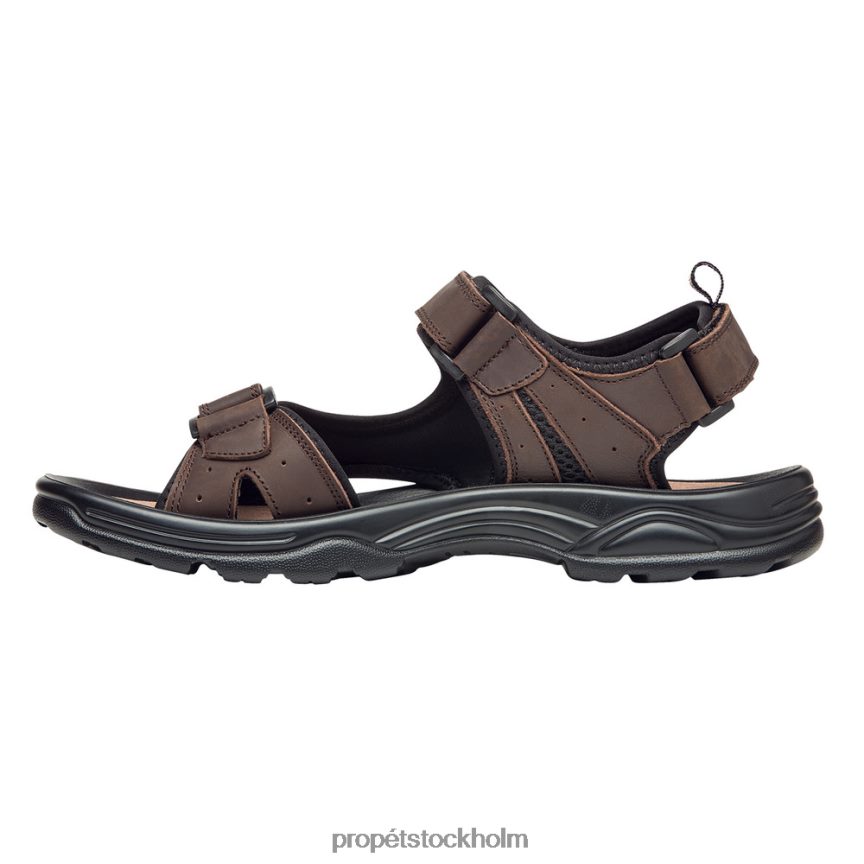 uppfriskande män Propet 86NJ0H71 daytona svart/brun/oliv