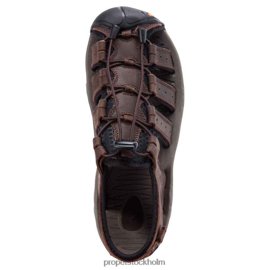 uppfriskande män Propet 86NJ0H72 kona svart/brun/grå