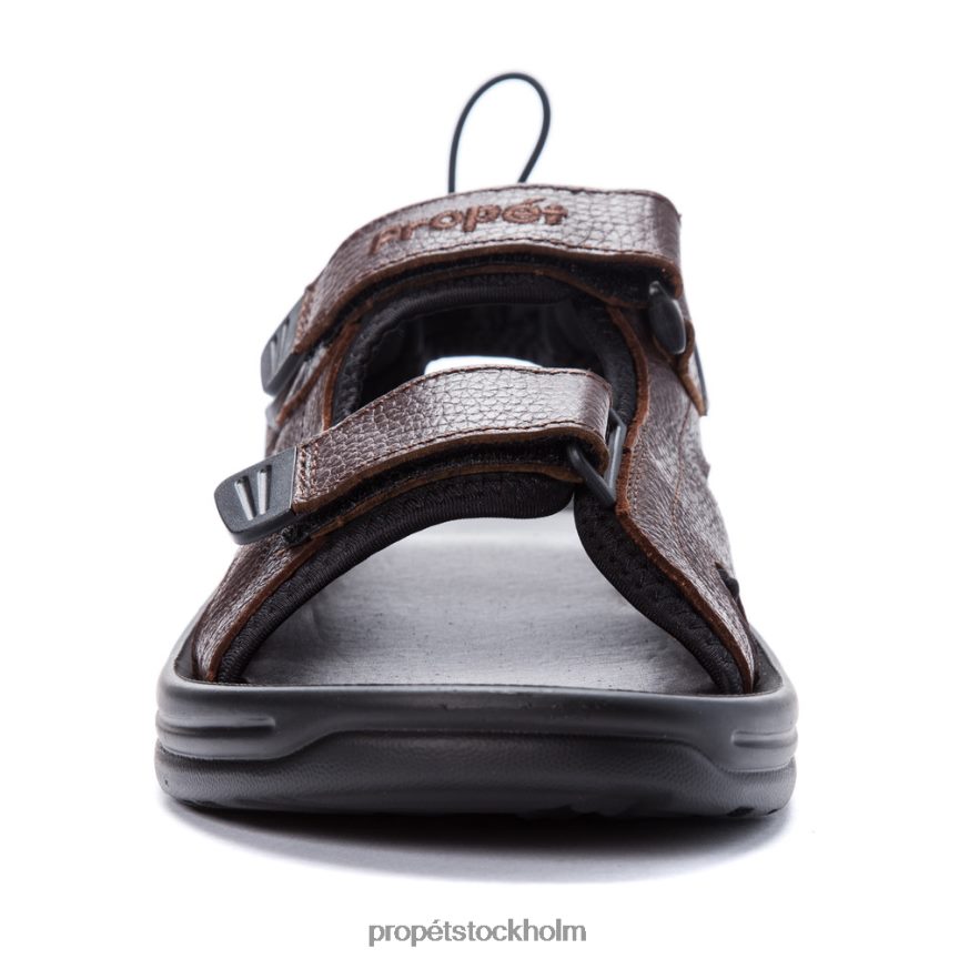 uppfriskande män Propet 86NJ0H73 surfwalker ii svart brun