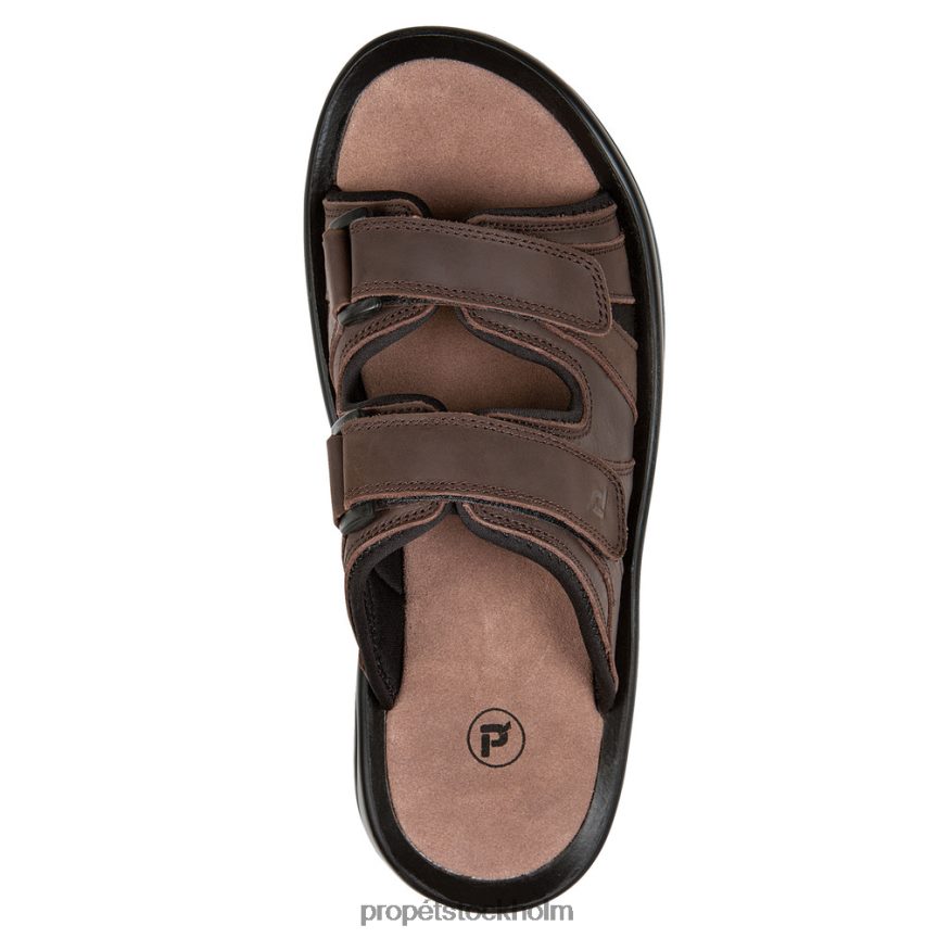 uppfriskande män Propet 86NJ0H74 vero svart/brun/brun