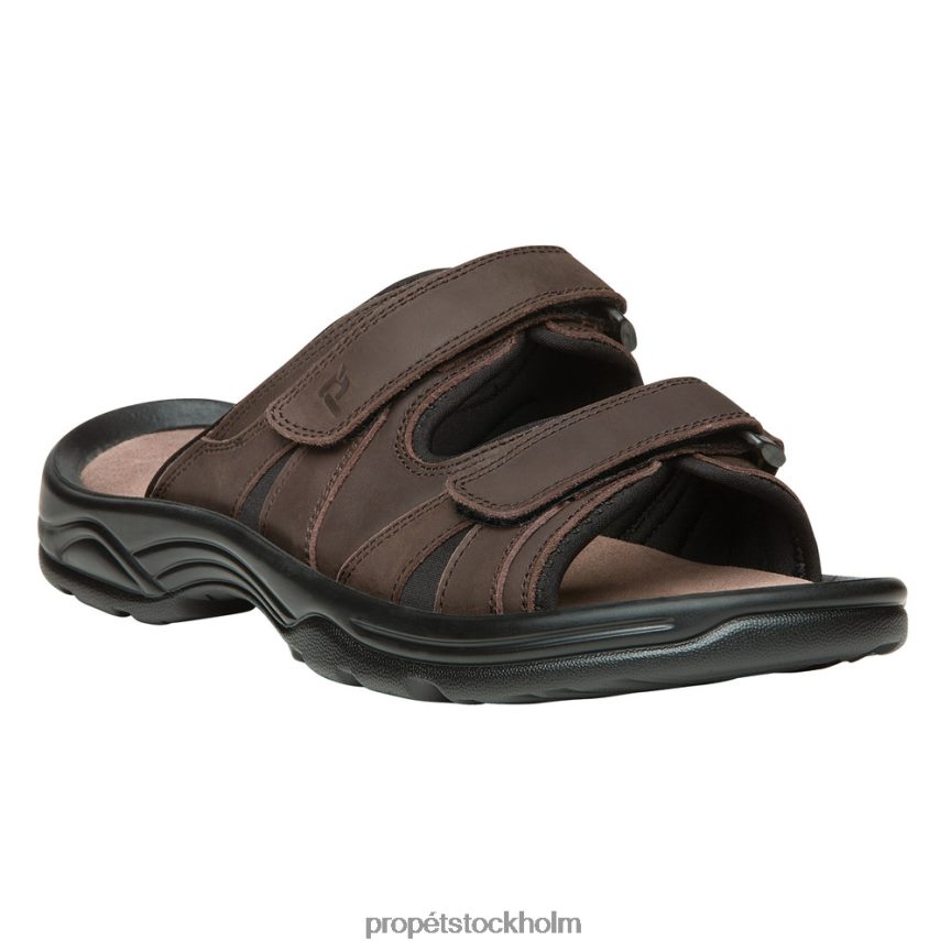uppfriskande män Propet 86NJ0H74 vero svart/brun/brun