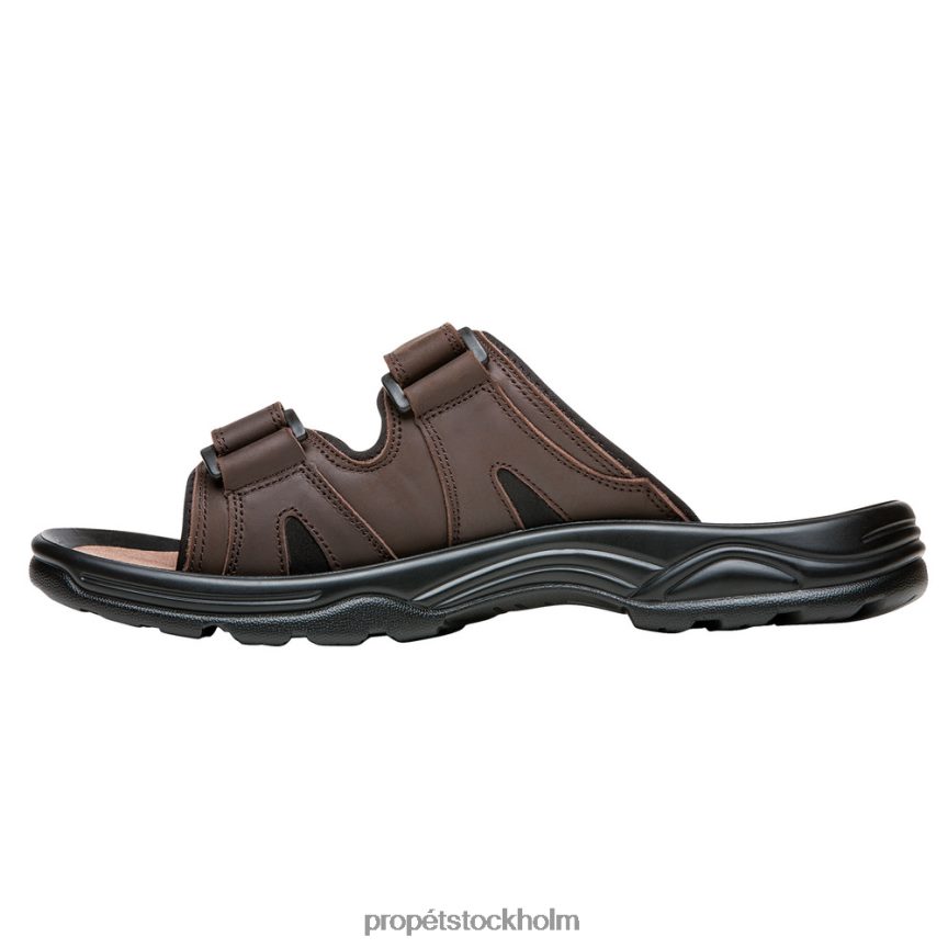 uppfriskande män Propet 86NJ0H74 vero svart/brun/brun