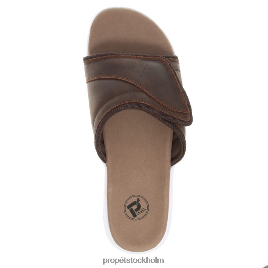 uppfriskande män Propet 86NJ0H76 emerson svart brun