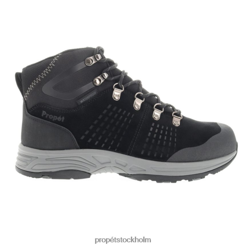 snygg män Propet 86NJ0H17 conrad svart/gunsmoke orange